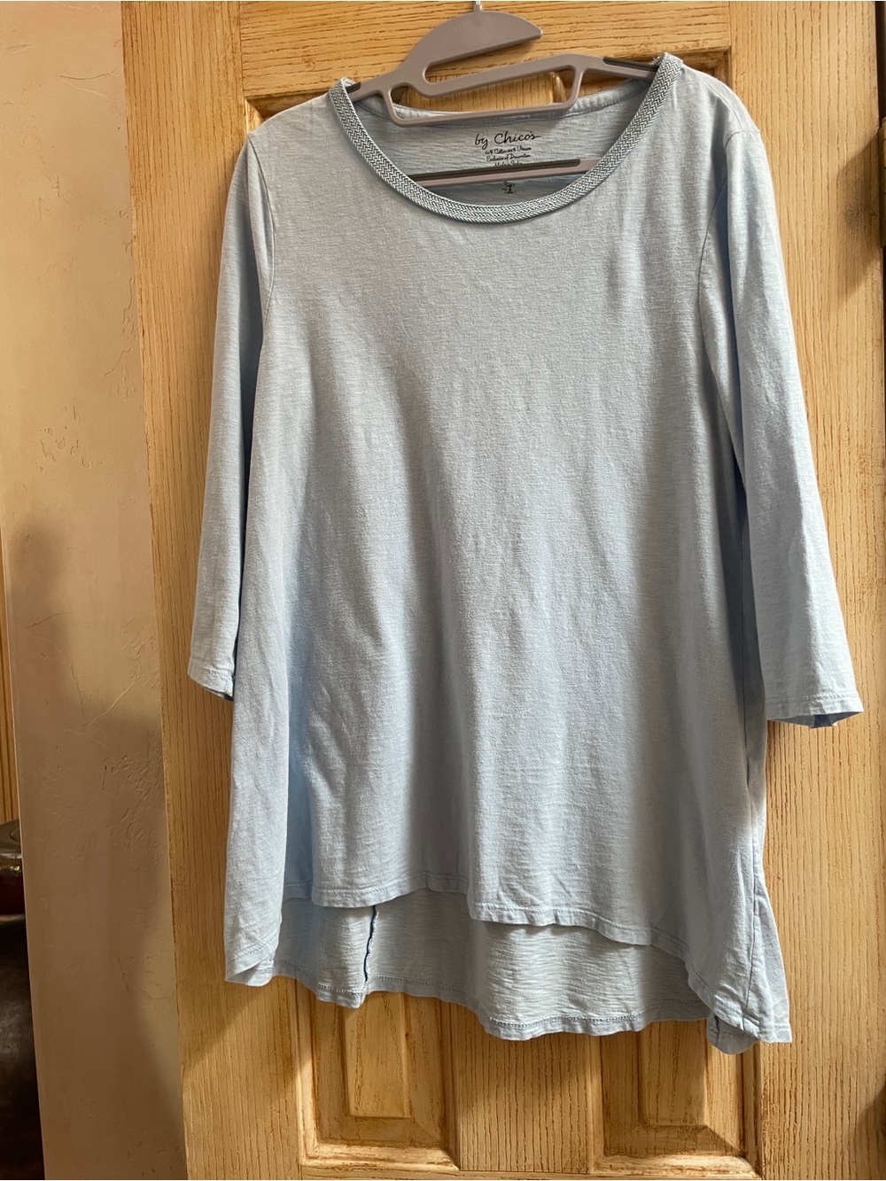 Chicos light blue tunic